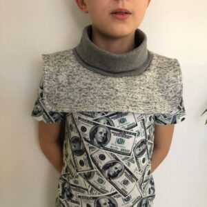 Krage med buff gratis symönster