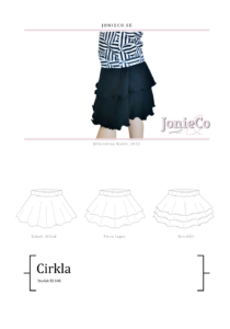 PDF symönster barnkjol Cirkla