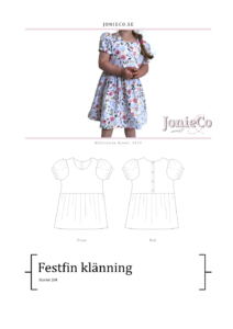 PDF symönster Festfin klänning