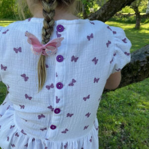 Festfin klänning knapplist