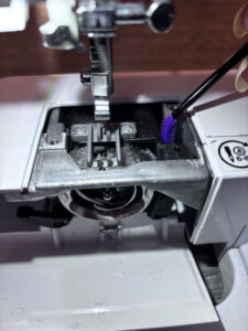 Rengöringsborste till symaskin