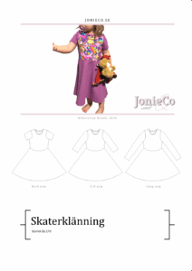 Gratis PDF symönster Skaterklänning