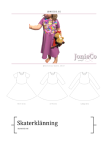 PDF symönster Skaterklänning