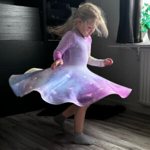 Gratis snurrkjol till barn