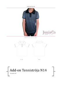 PDF symönster Tenniströja