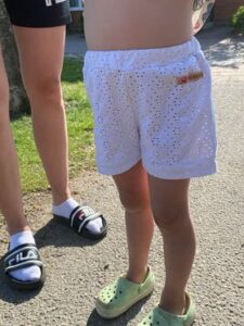 Gratis symönster barnshorts