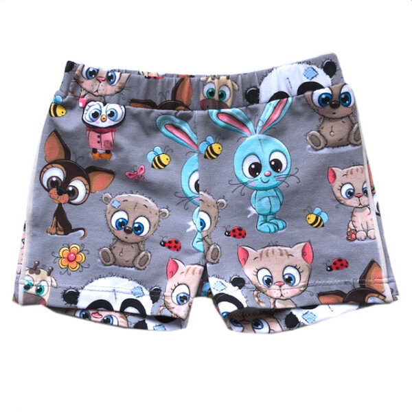 Trikåshorts symönster