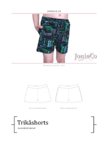 PDF symönster Trikåshorts