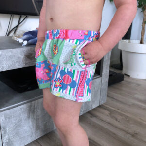 Barnmönster shorts