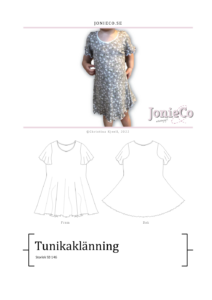 PDF symönster Tunikaklänning