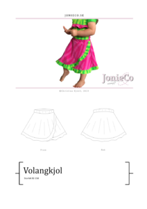 PDF symönster volangkjol