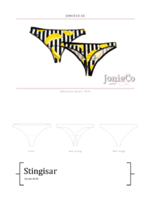 PDF symönster stringisar