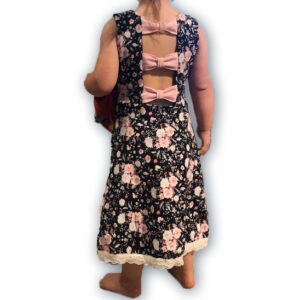 Gratis symönster topp med rosett