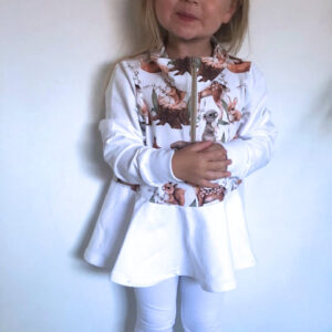 Symönster tröja med kjol